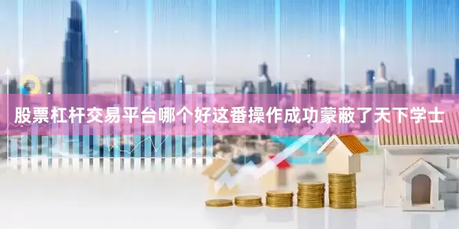 股票杠杆交易平台哪个好这番操作成功蒙蔽了天下学士